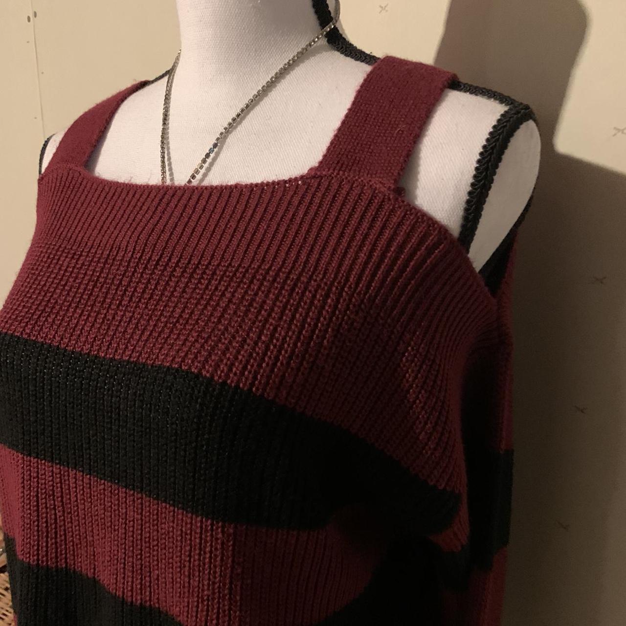 Hooked Up by IOT Women's Red and Black Jumper (4)