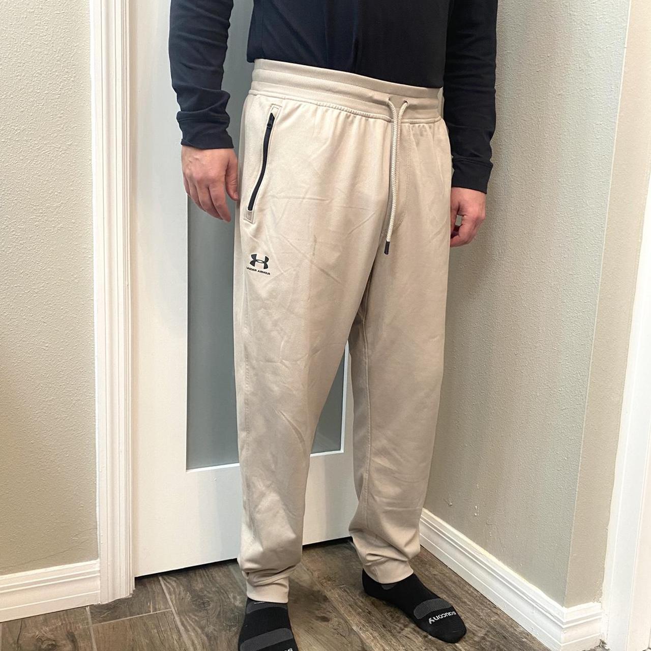 Under Armour Men's Jogger Sweatpants durable knit... Depop