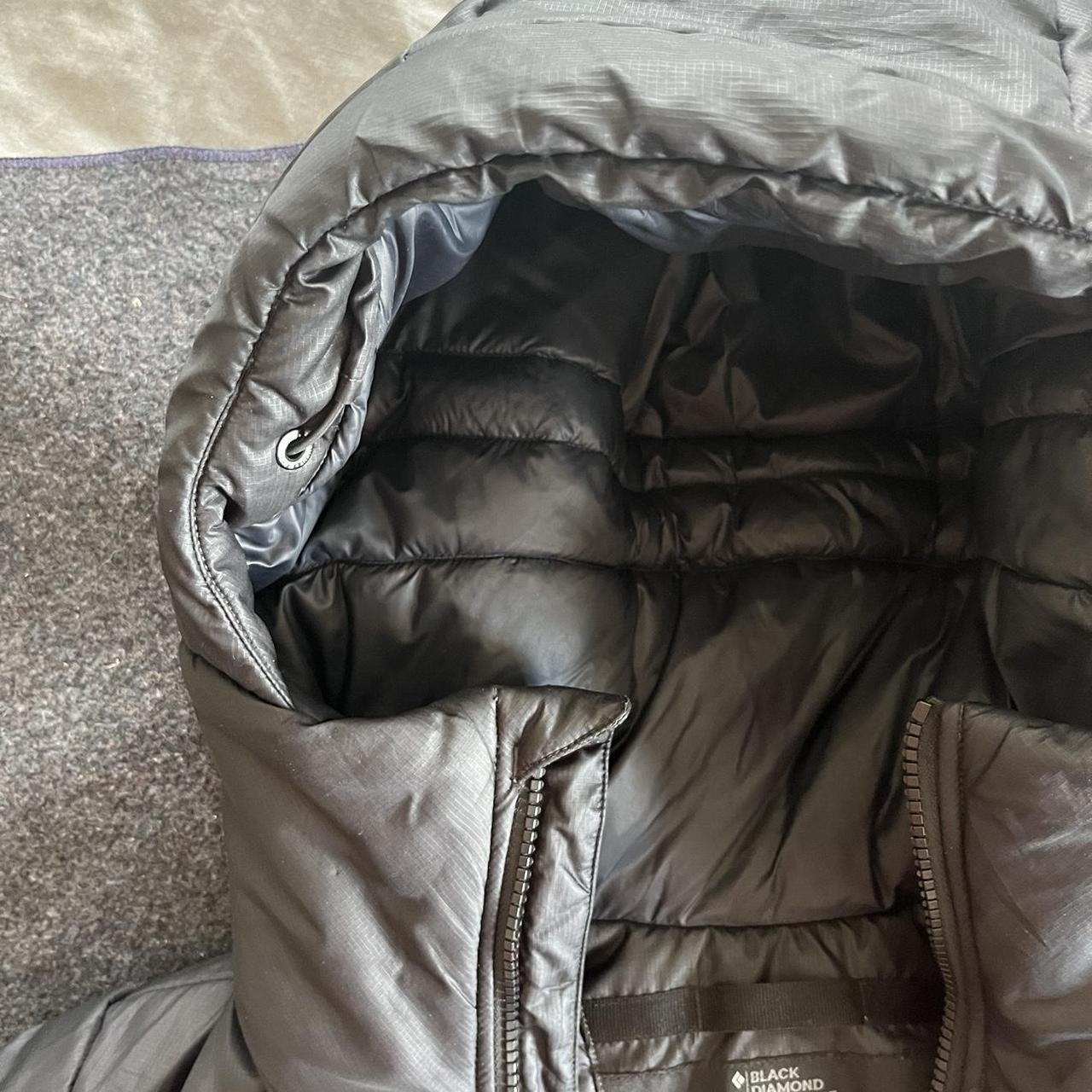 Black puffy insulated down jacket! Women’s Black... Depop