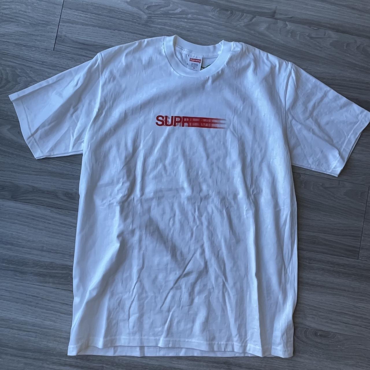 Supreme Motion Logo Tee #bogo #supreme - Depop