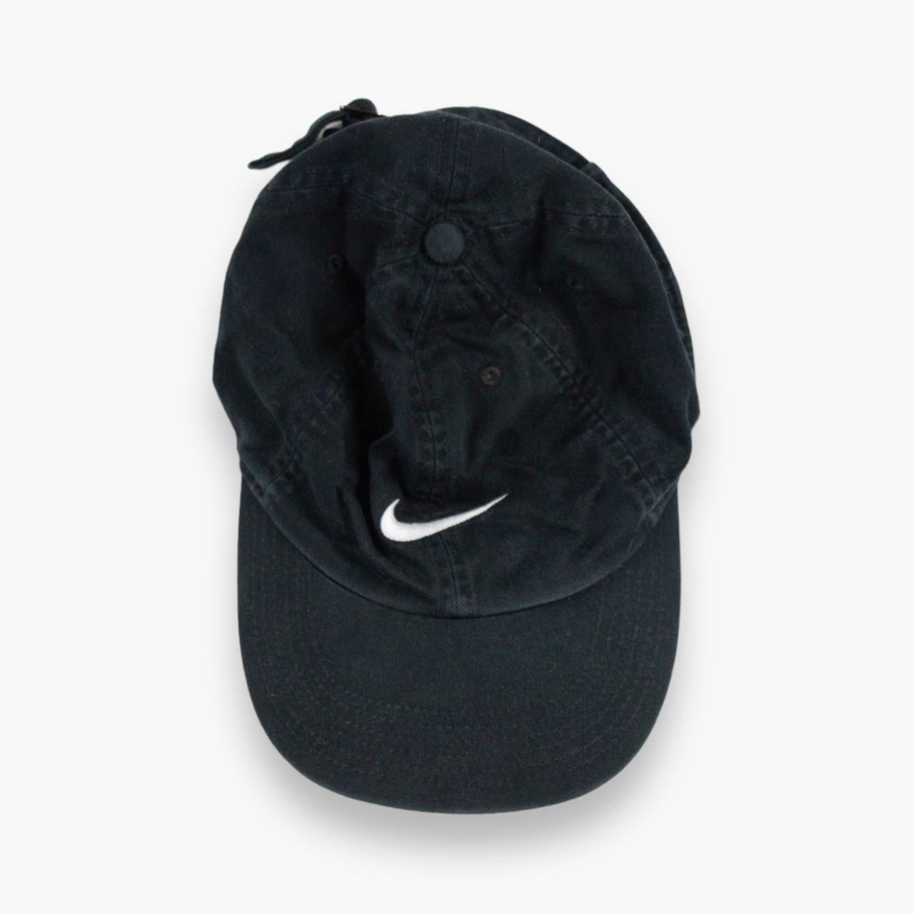 mens nike cap black