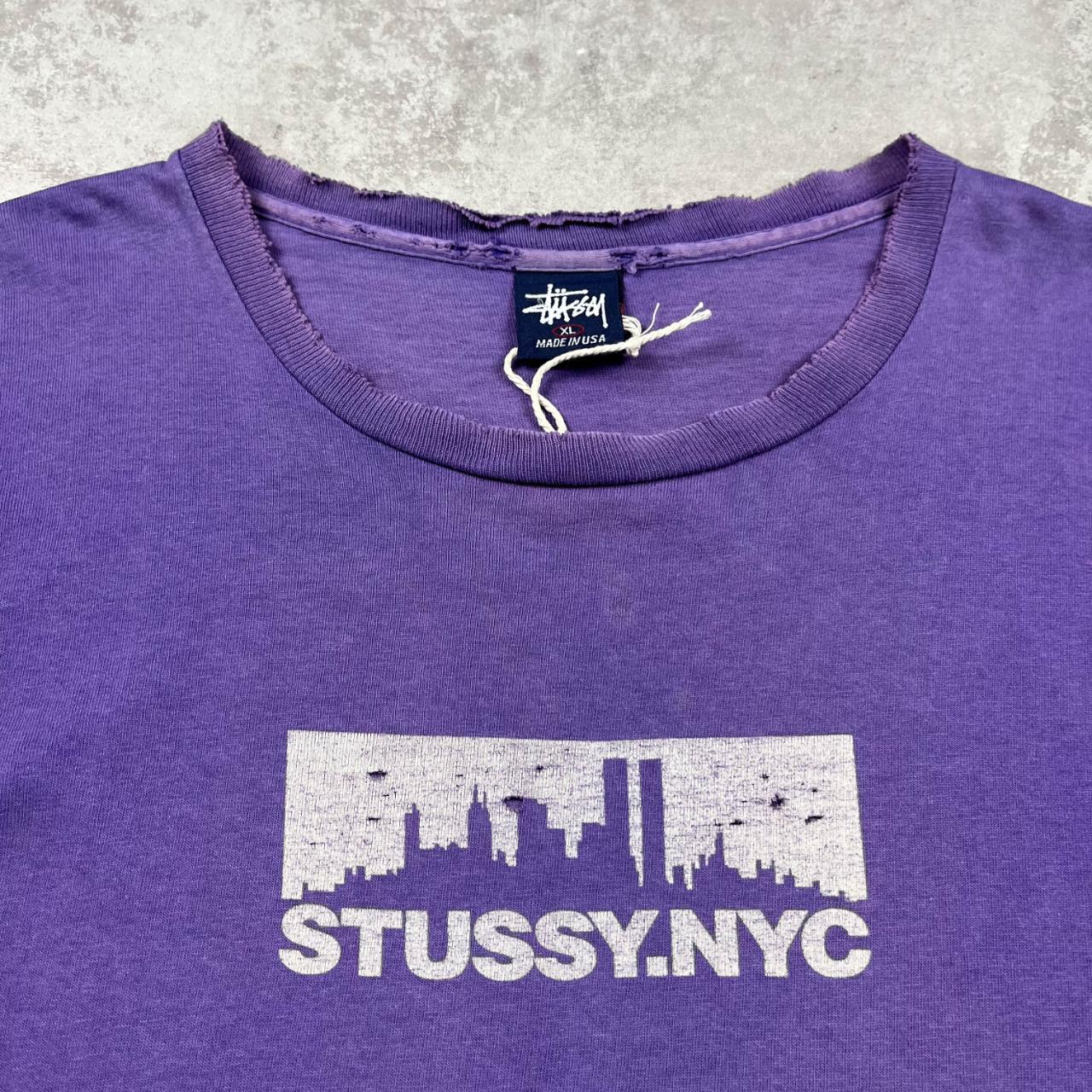 トップス Stussy MADE IN USA Tee Vintage 90's Stussy Usa Spell Out T Shirt Medium Stussy Big