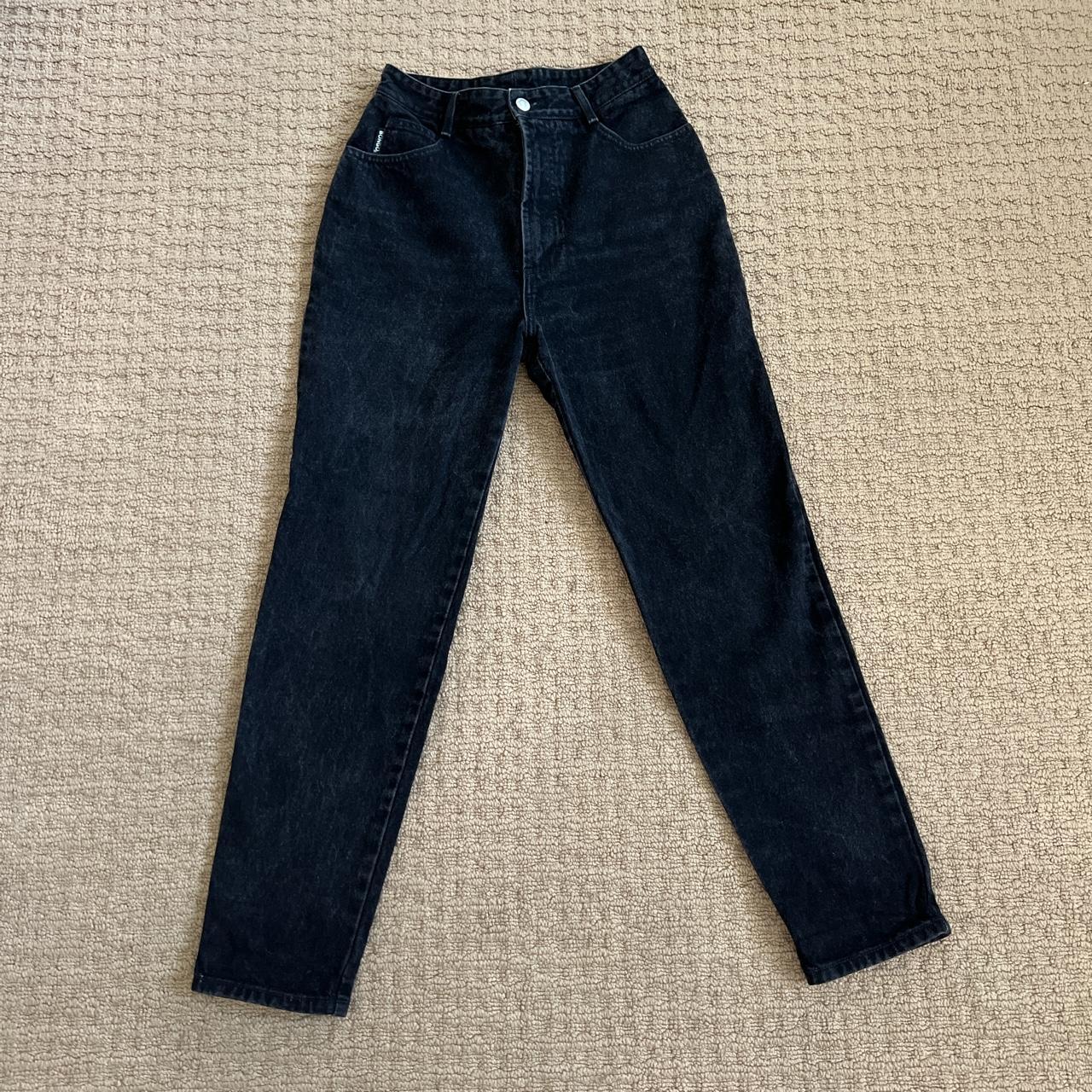 Vintage bongo jeans - labeled size 7 - waist... - Depop