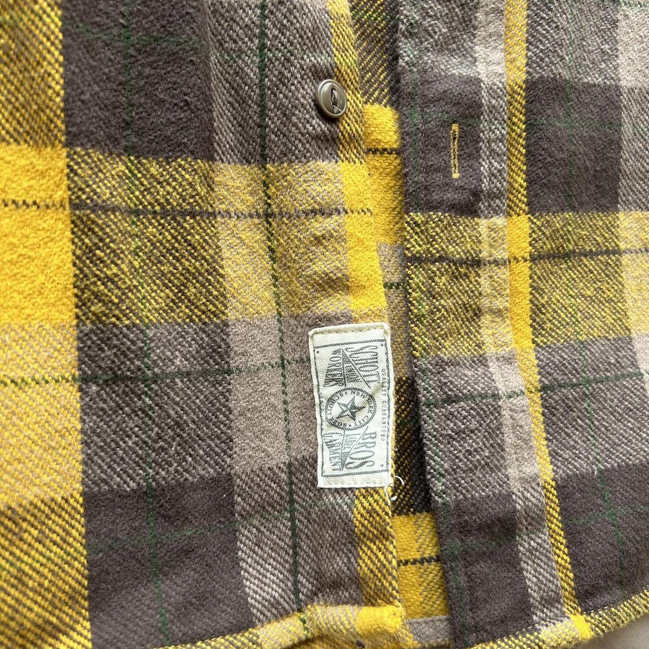 Schott Men's Yellow and Grey Jacket (3)