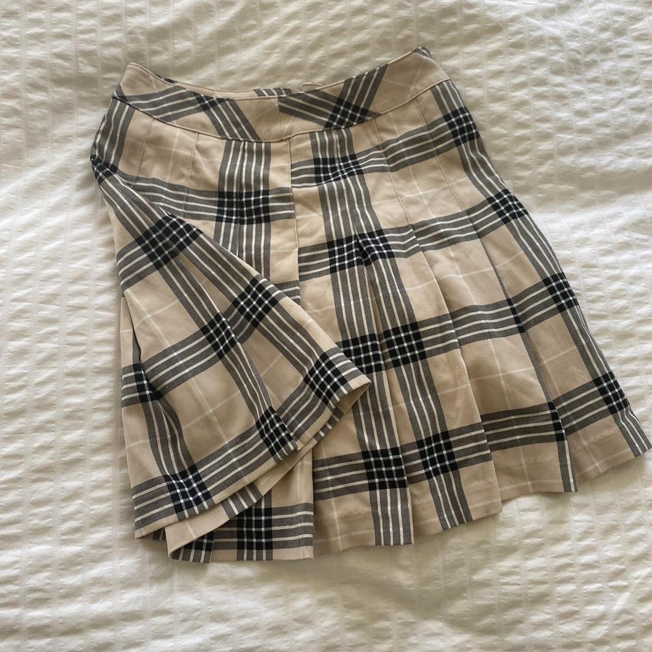 Women's Brown and Black Skirt | Depop