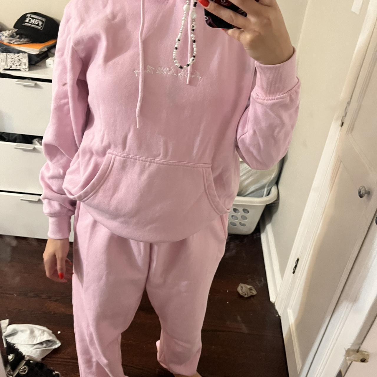 PRETTYLITTLETHING Baby Pink Hoodie