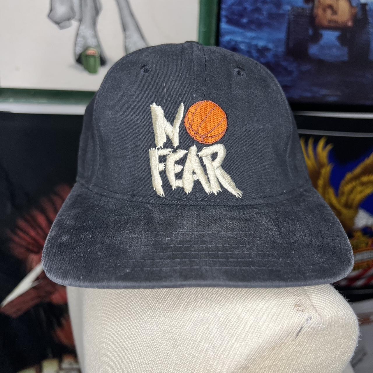 90s no fear キャップ made in USA-