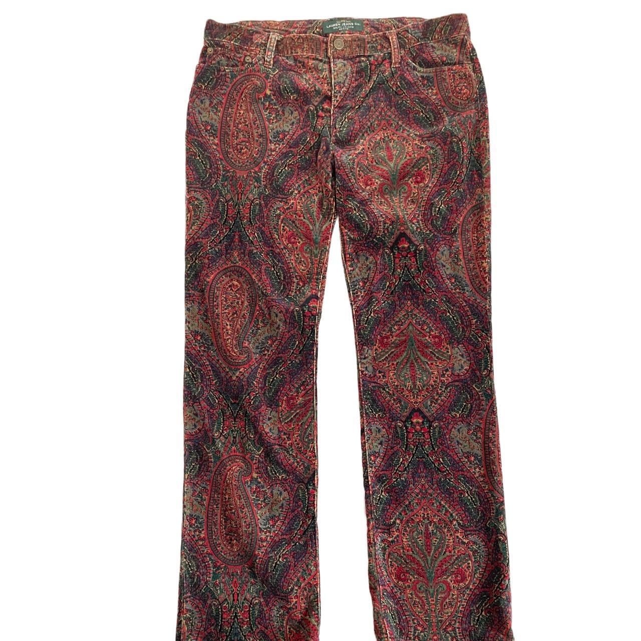 Vintage Ralph Lauren corduroy jeans Boho style... Depop