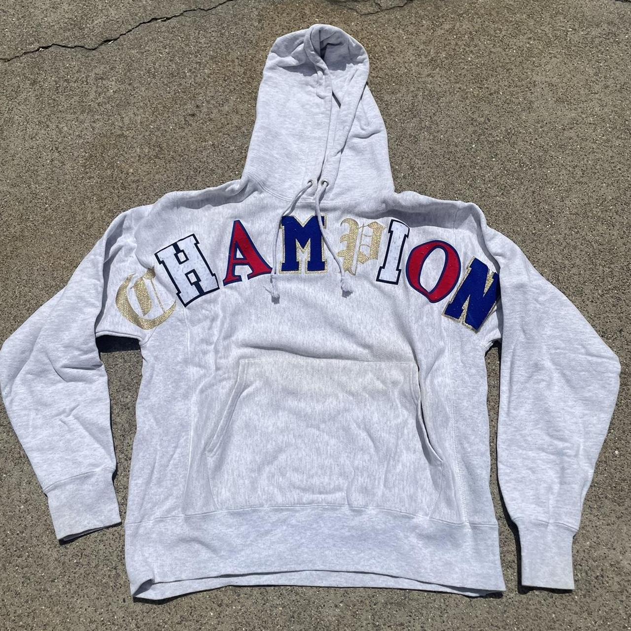 Champion sweater outlet mens white precio