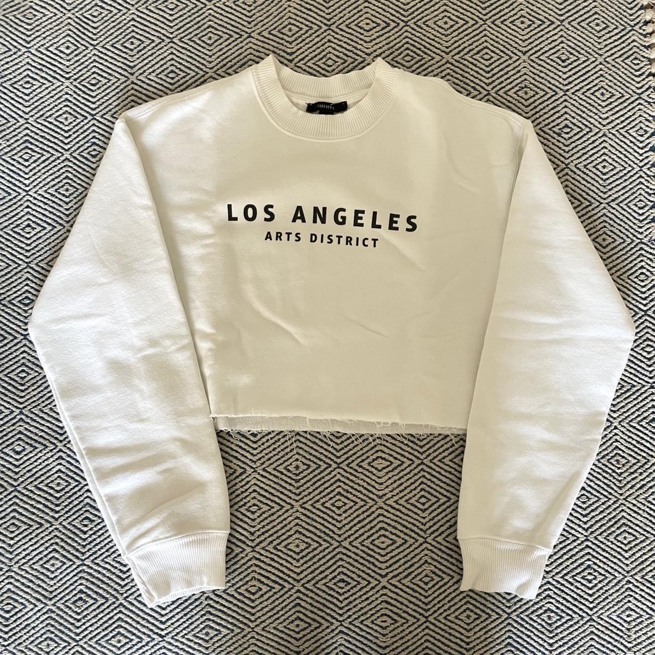 Thick discount white sweatshirt