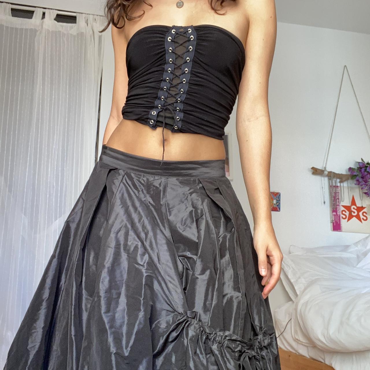 Ann Demeulemeester Women's Black Skirt (4)