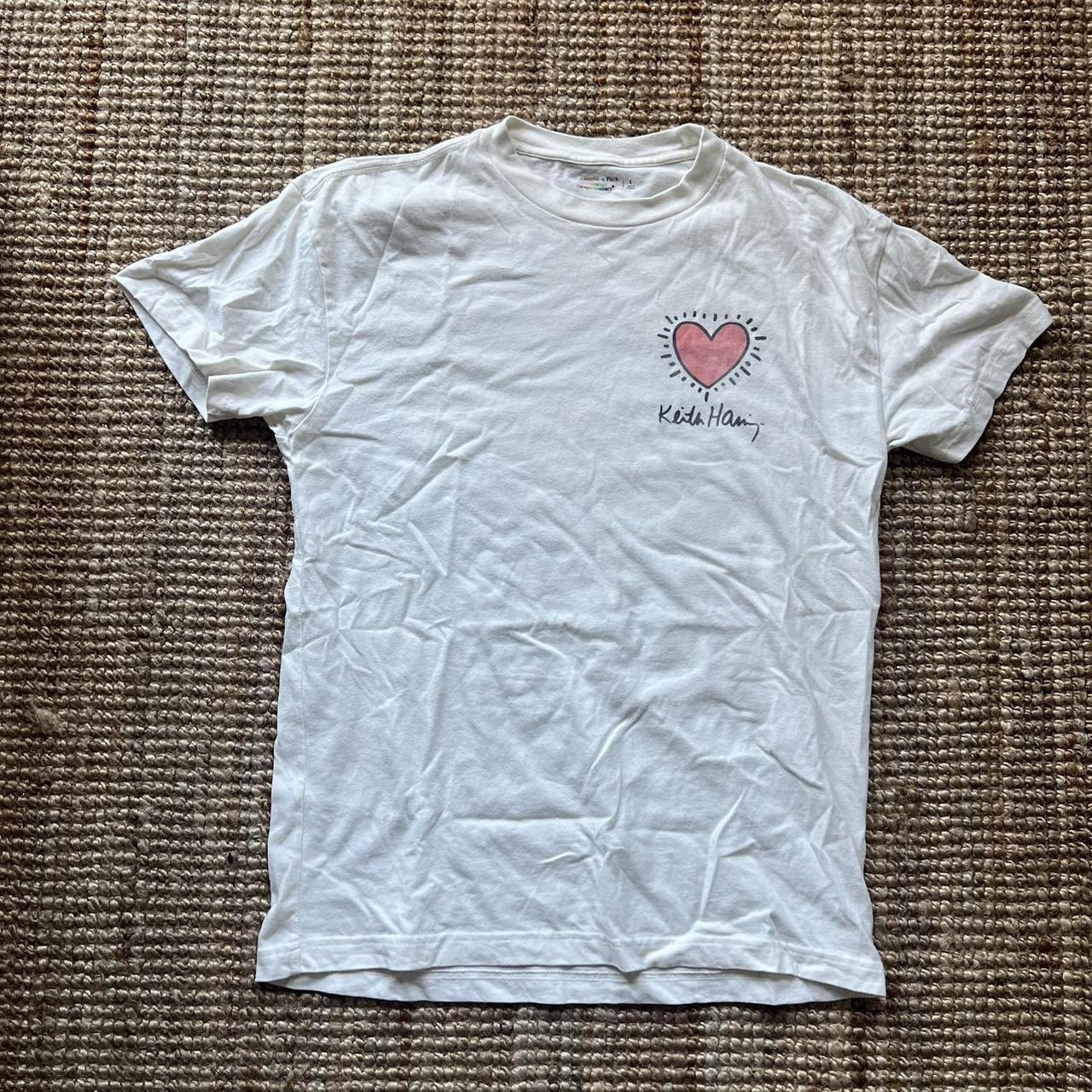 keith haring x abercrombie & fitch t... - Depop