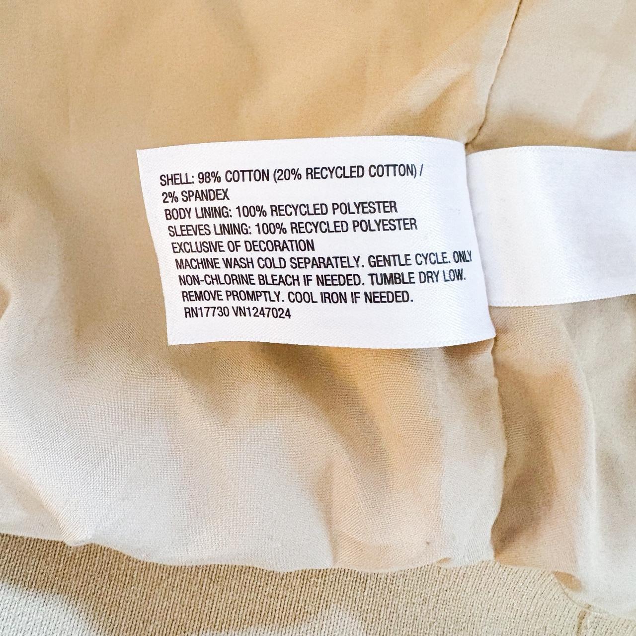 Universal Thread Women's Duster Jacket - Tan/Crea… - image 5