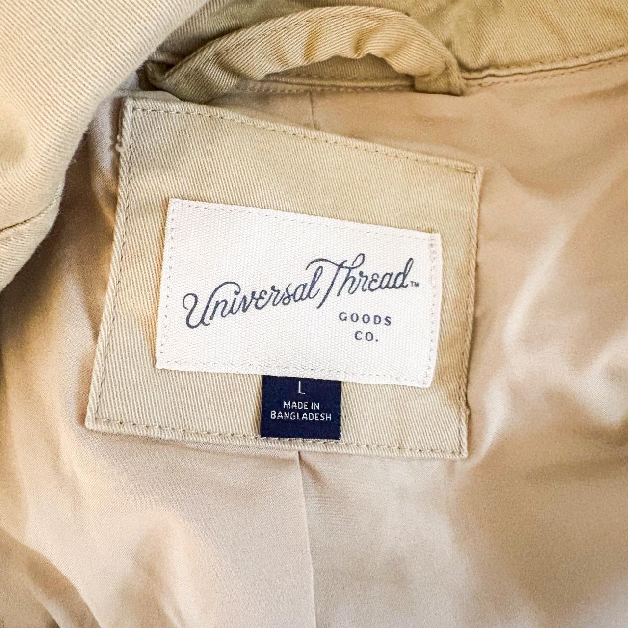 Universal Thread Women's Duster Jacket - Tan/Crea… - image 3