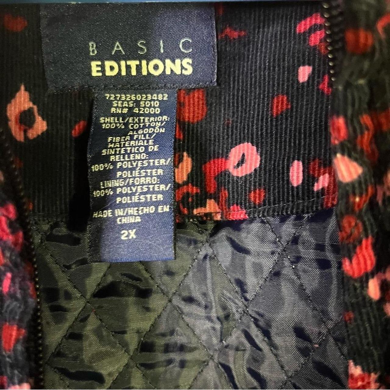 Basic Editions Women's Vest - Blue - XXL – Basic … - image 3