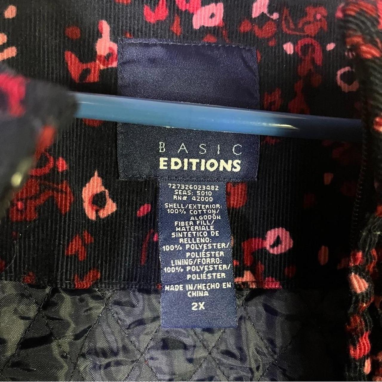 Basic Editions Women's Vest - Blue - XXL – Basic … - image 2