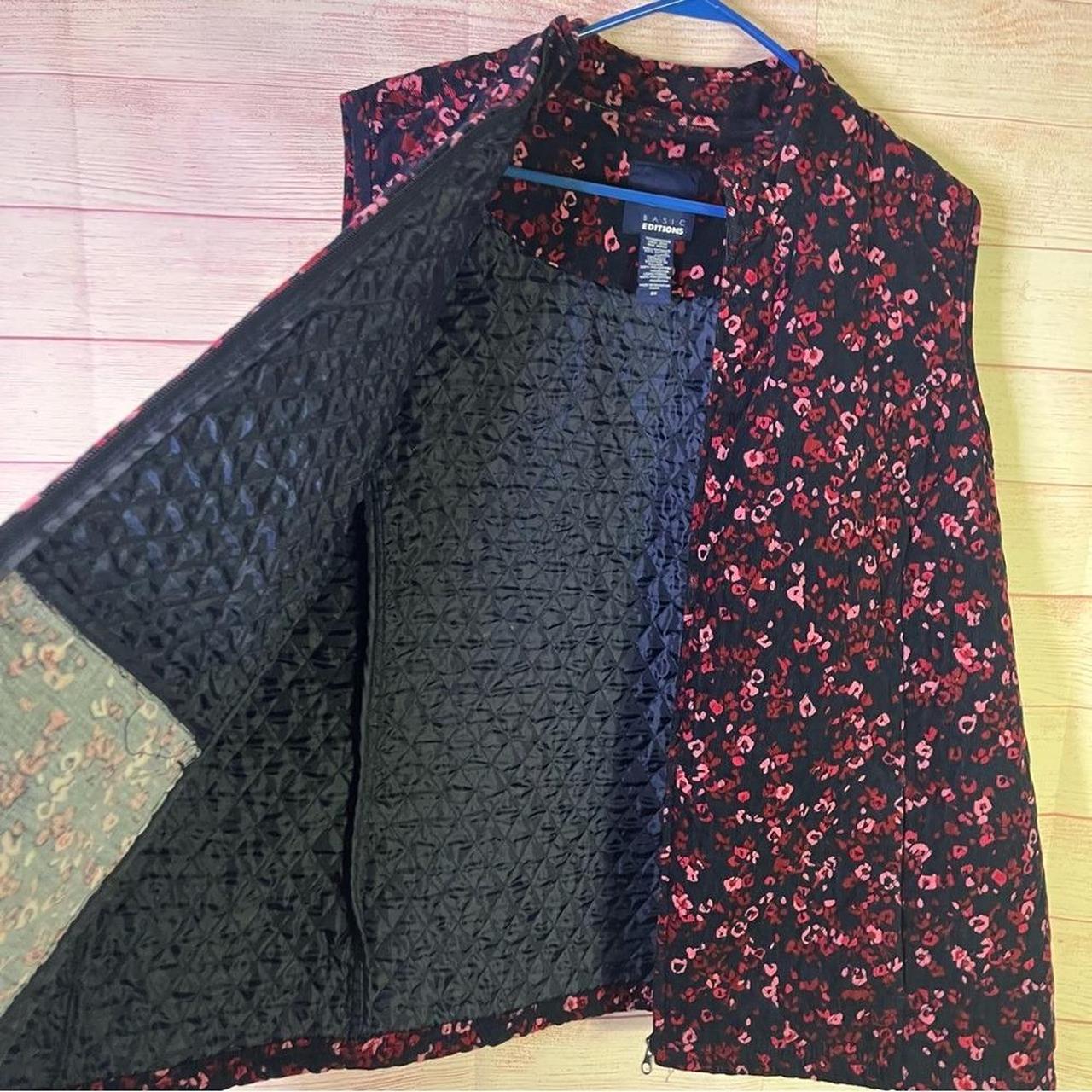 Basic Editions Women's Vest - Blue - XXL – Basic … - image 6