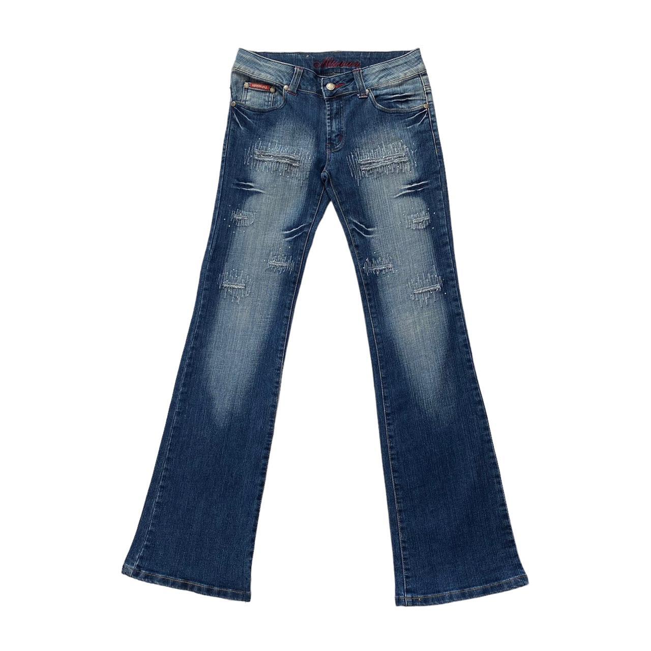 Depop Old Navy White Distressed Jeans Old Navy White Distressed