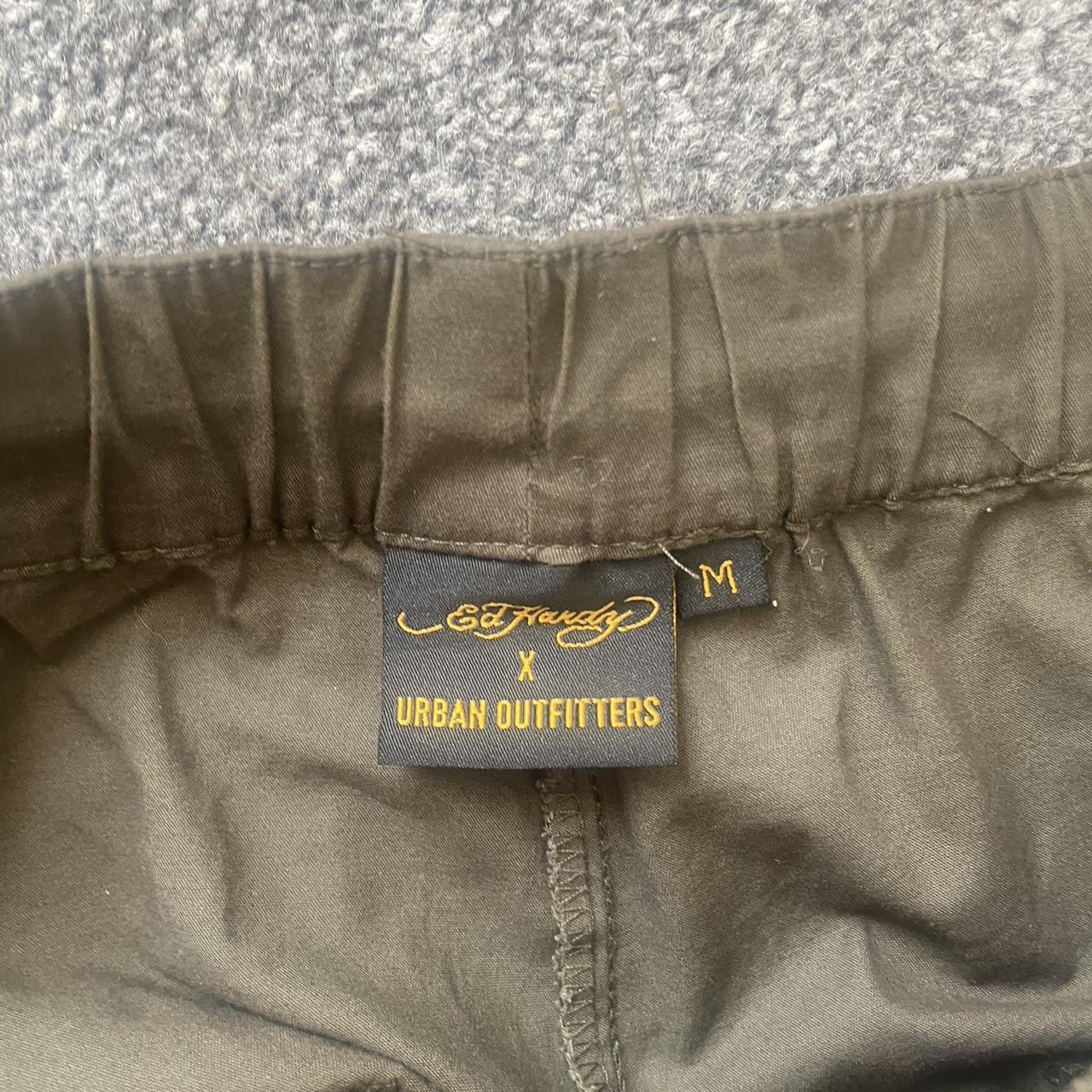 Ed Hardy cargo trousers amazing condition fits best... - Depop