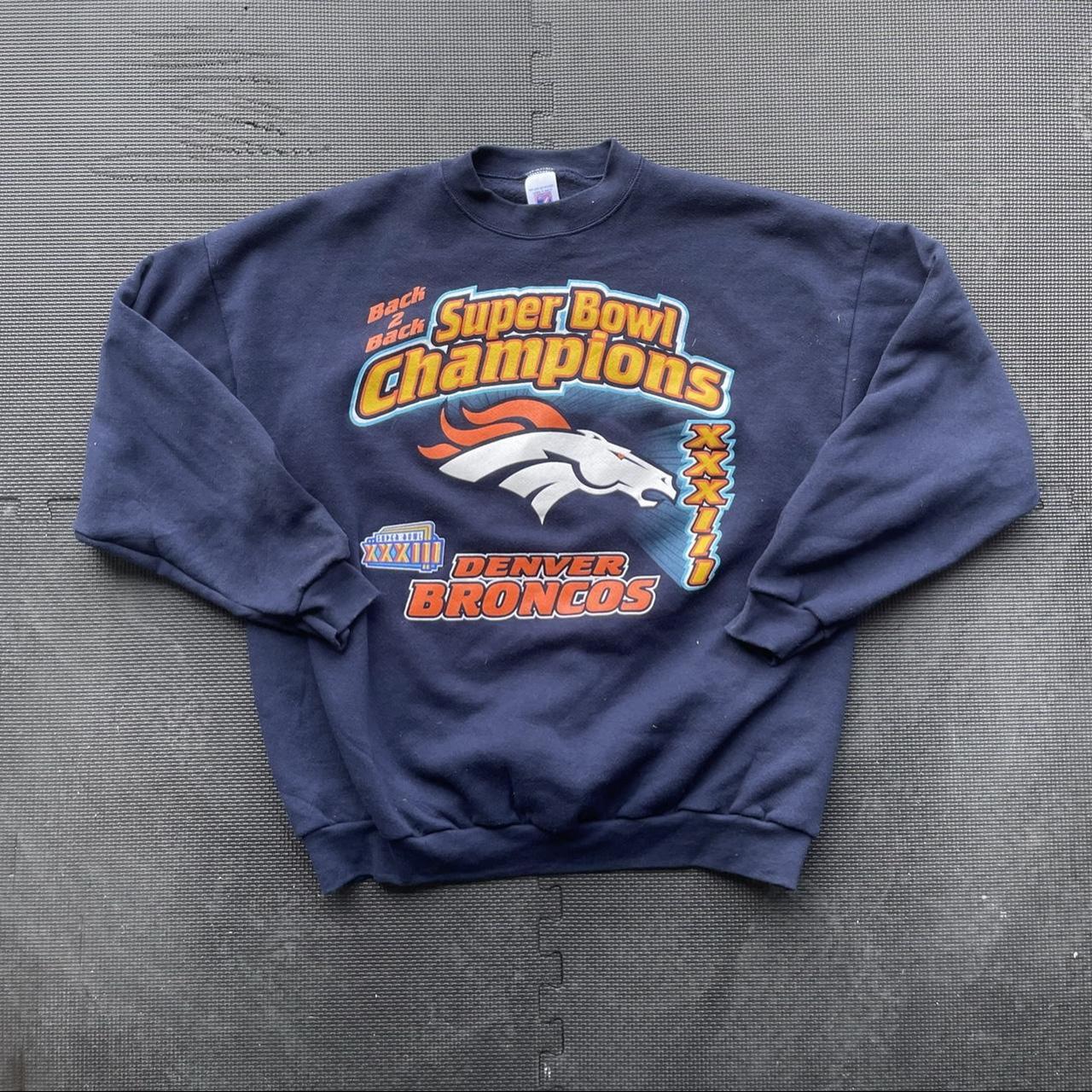 NFL Men's Sweatshirt - Navy - XL