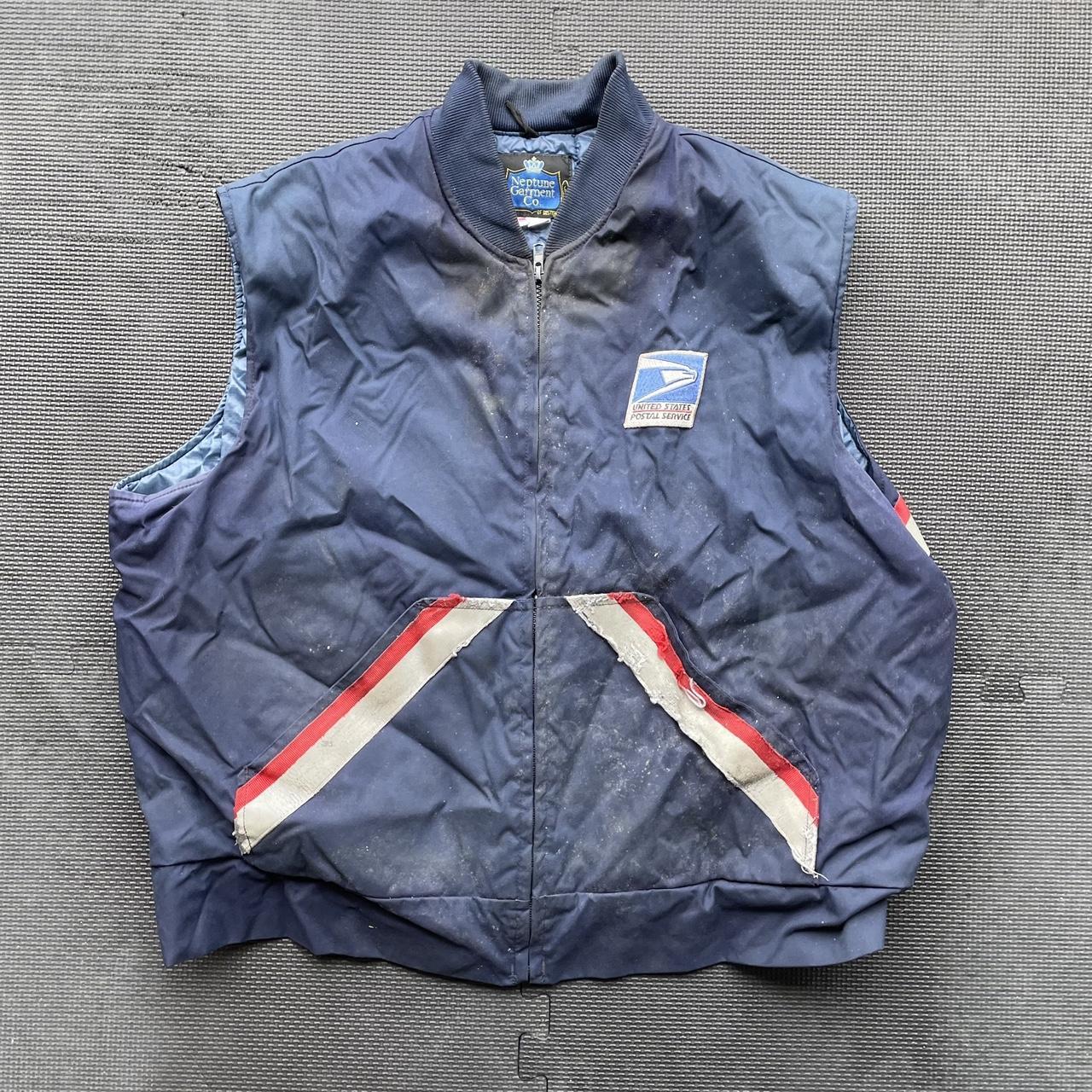 USPS Vest just needs one cycle in the wash and... - Depop