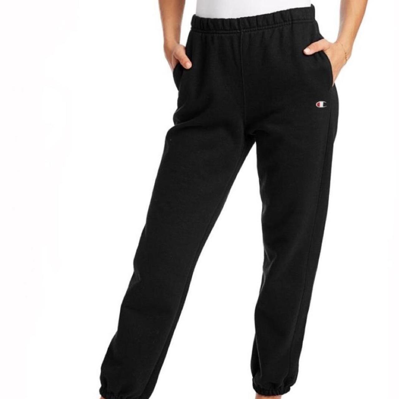 Champion black joggers store womens