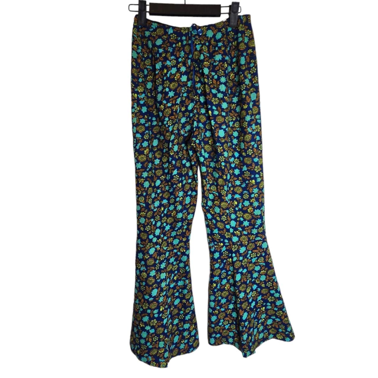 Vintage 60s Bobbie Brooks flare floral pants