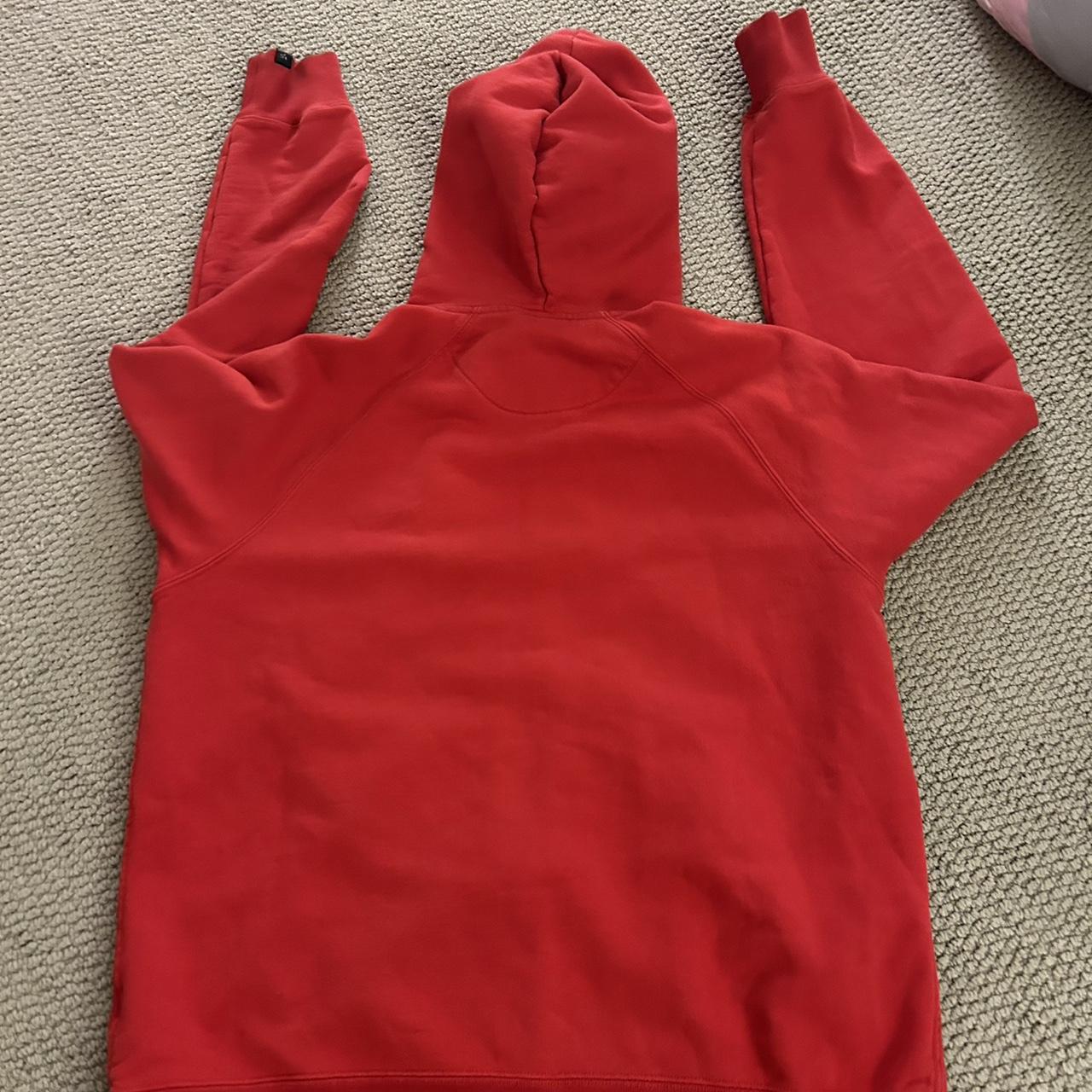 nike full zip reissue jacket in red