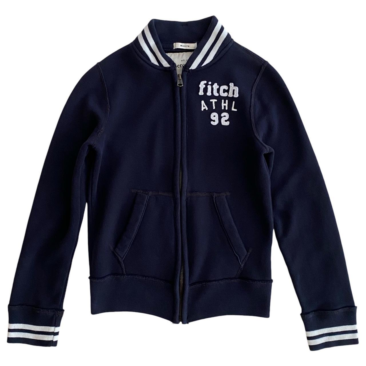 Abercrombie Kids fitch new york Full Zip Long | Depop