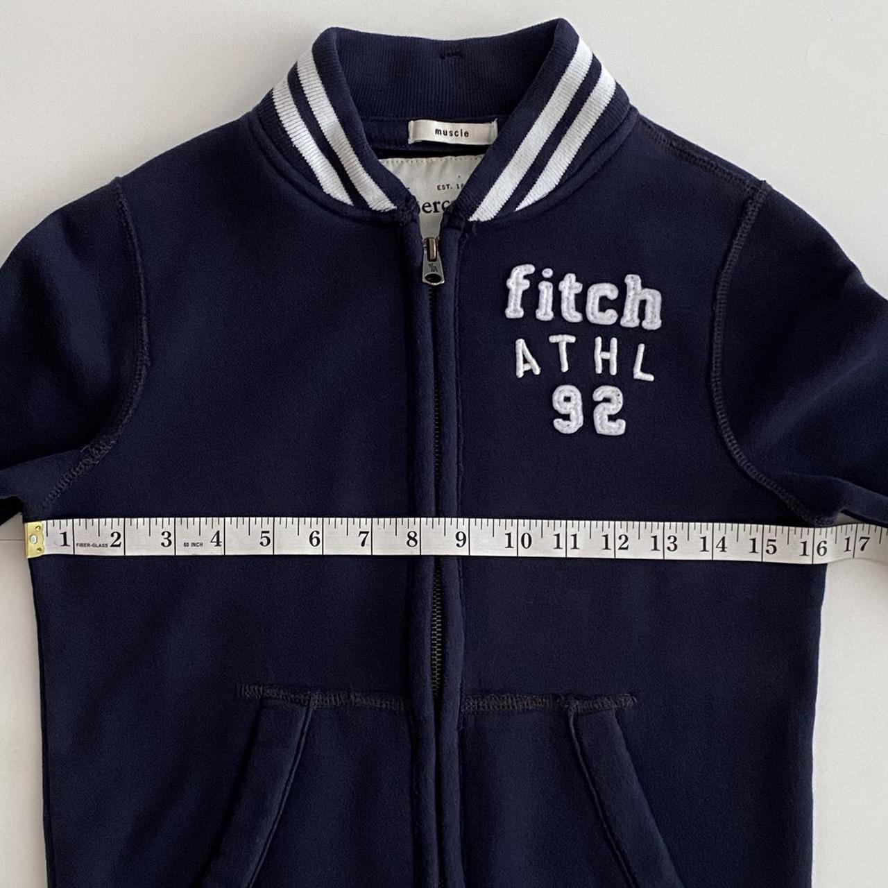 【美品】abercrombie kids ジャケット 7/8 130cm Abercrombie Kids Full Zip Long Sleeve Navy Blue | Depop
