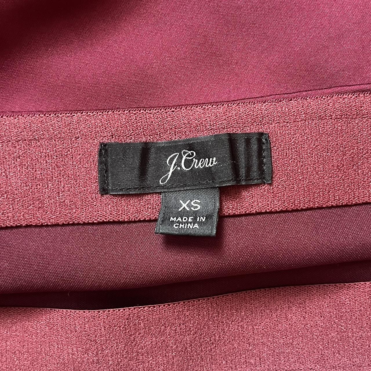 Burgundy Long skirt in very good condition Never worn - Depop