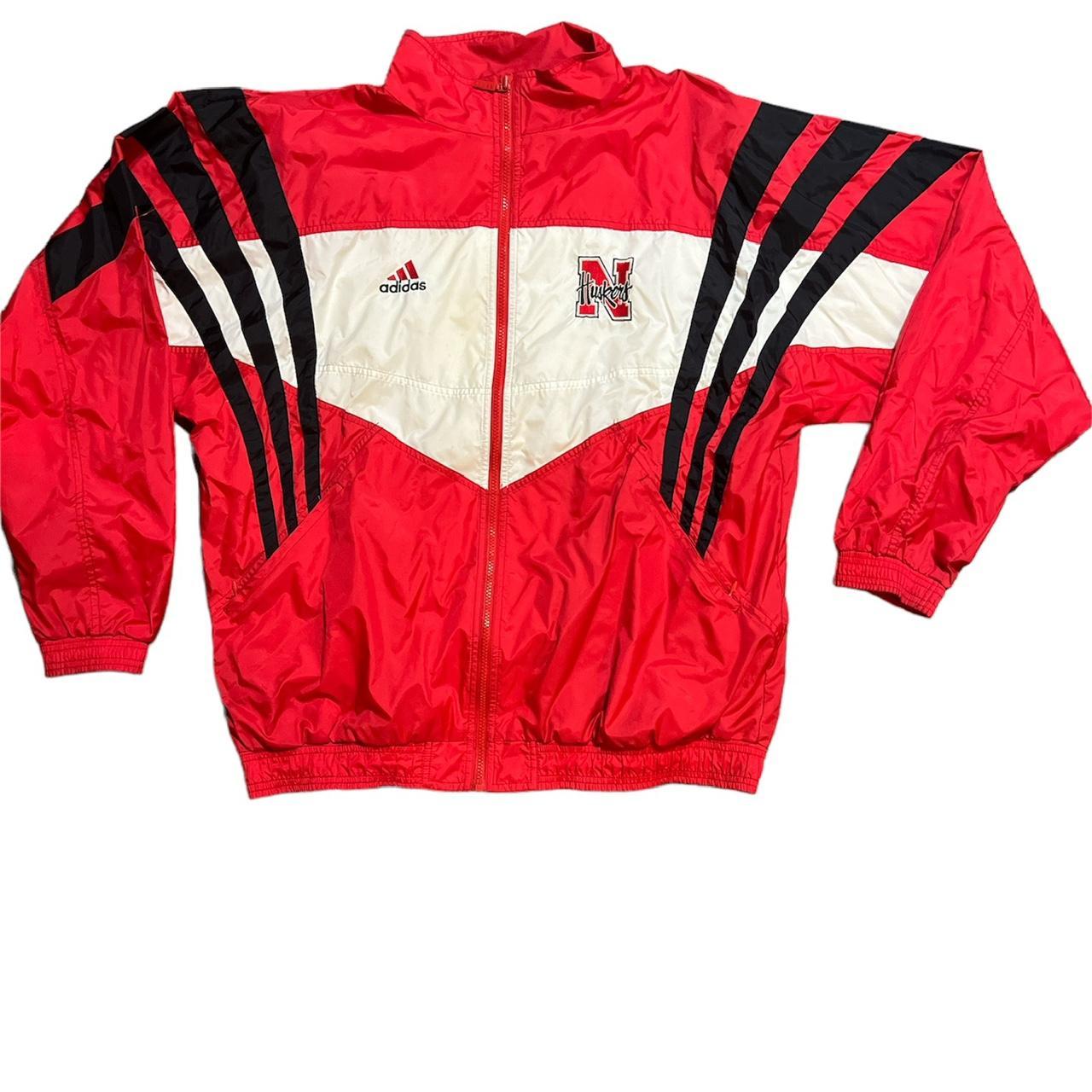 Vintage Nebraska football jacket - Depop