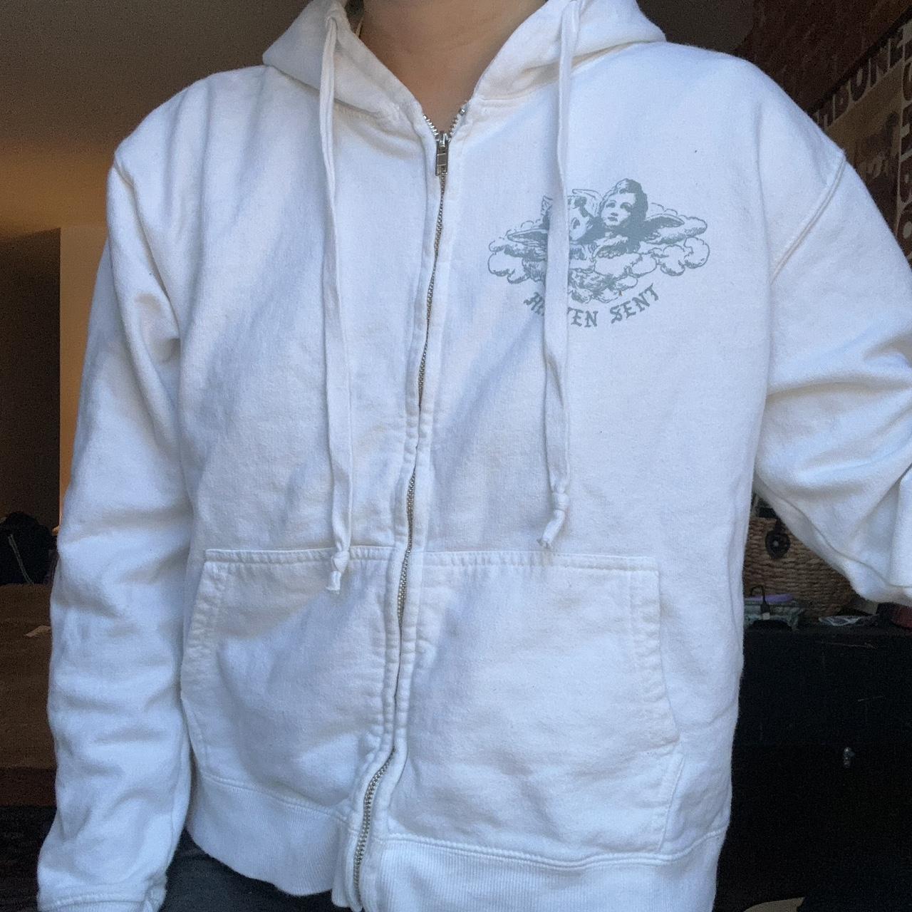 Heaven sent zip online up hoodie