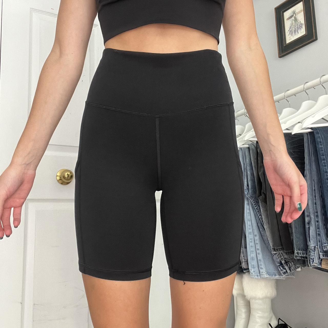 Aerie black clearance biker shorts