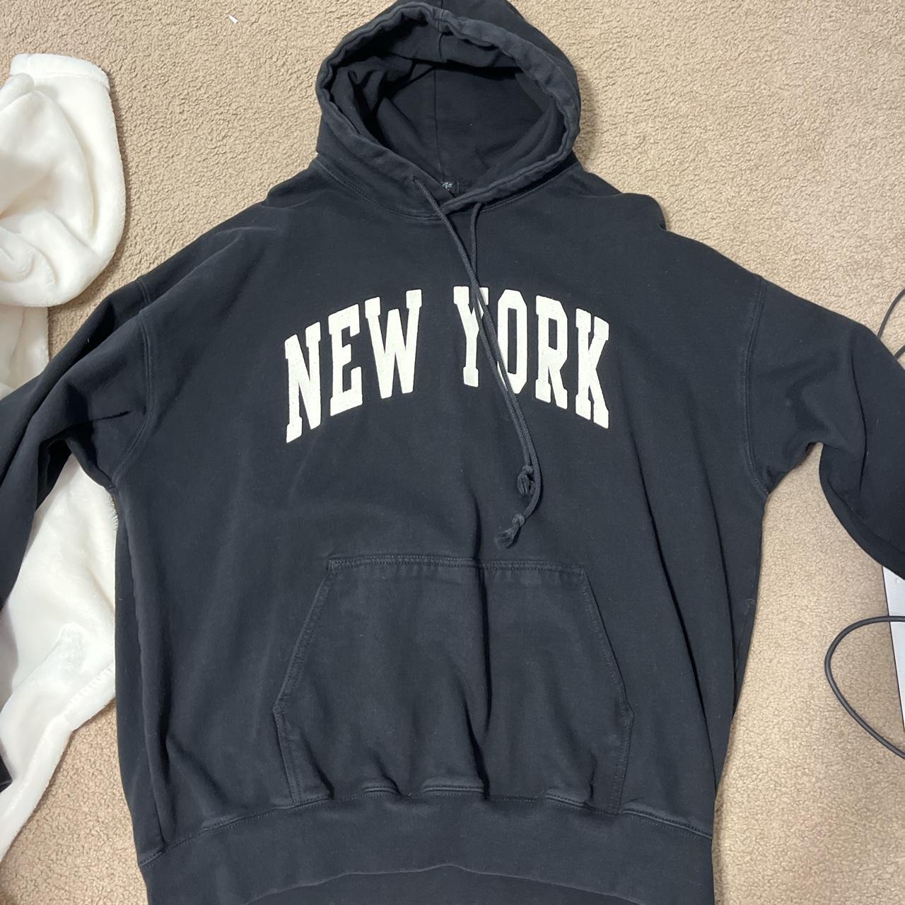 Brandy Melville New York hoodie Has been moderately - Depop
