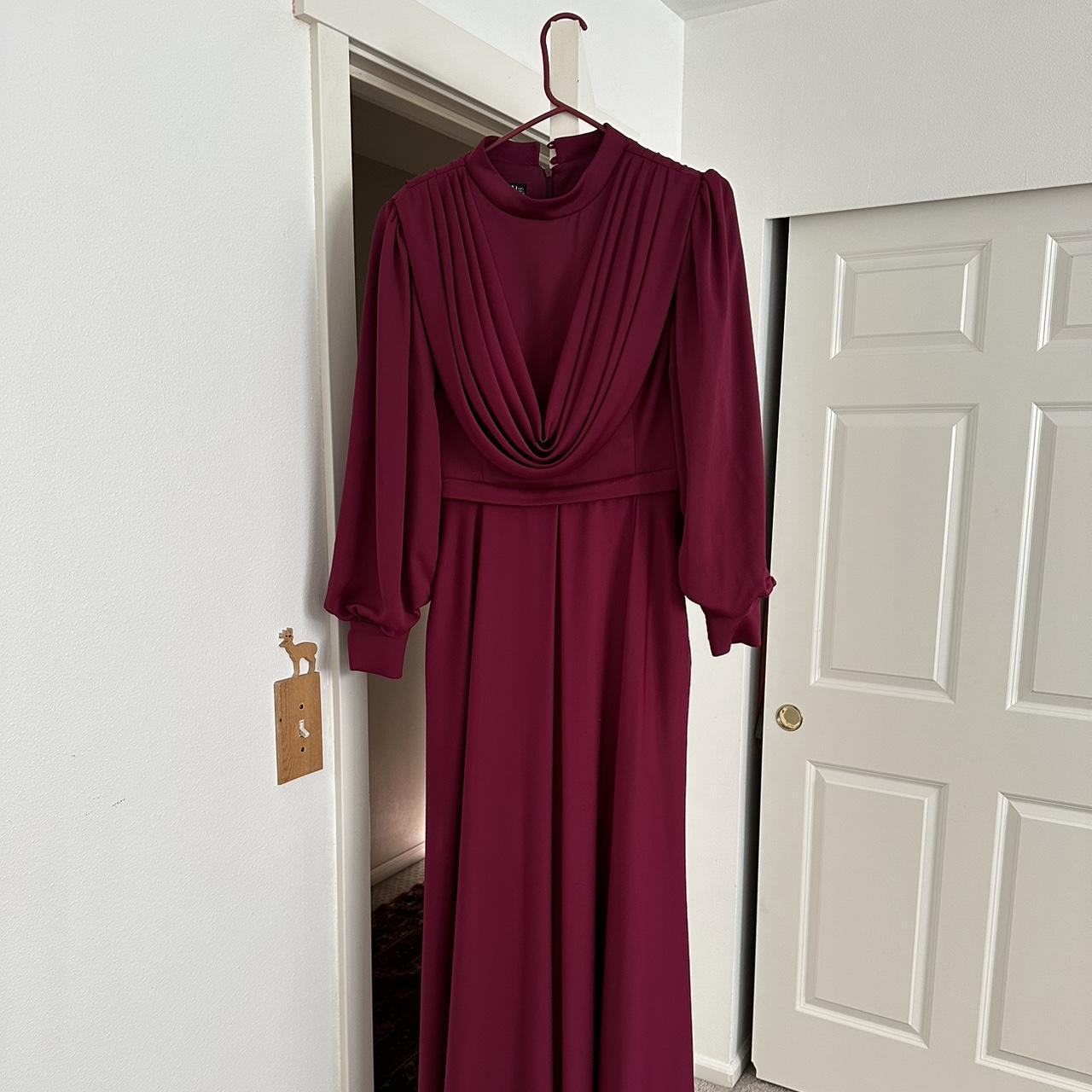 Saygi Modanisa Long Sleeve Maxi dress USA L Minor... Depop