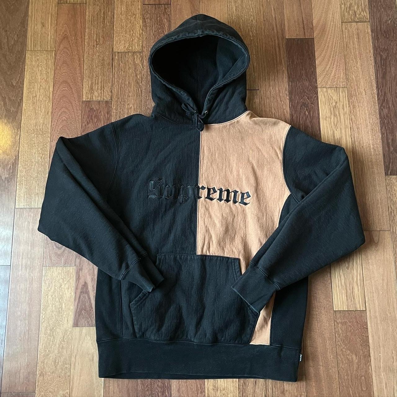 Split store supreme hoodie