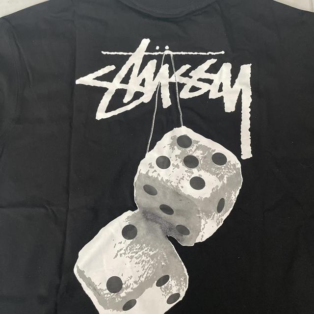 Stussy fuzzy dice tee XL Never worn Send an offer - Depop