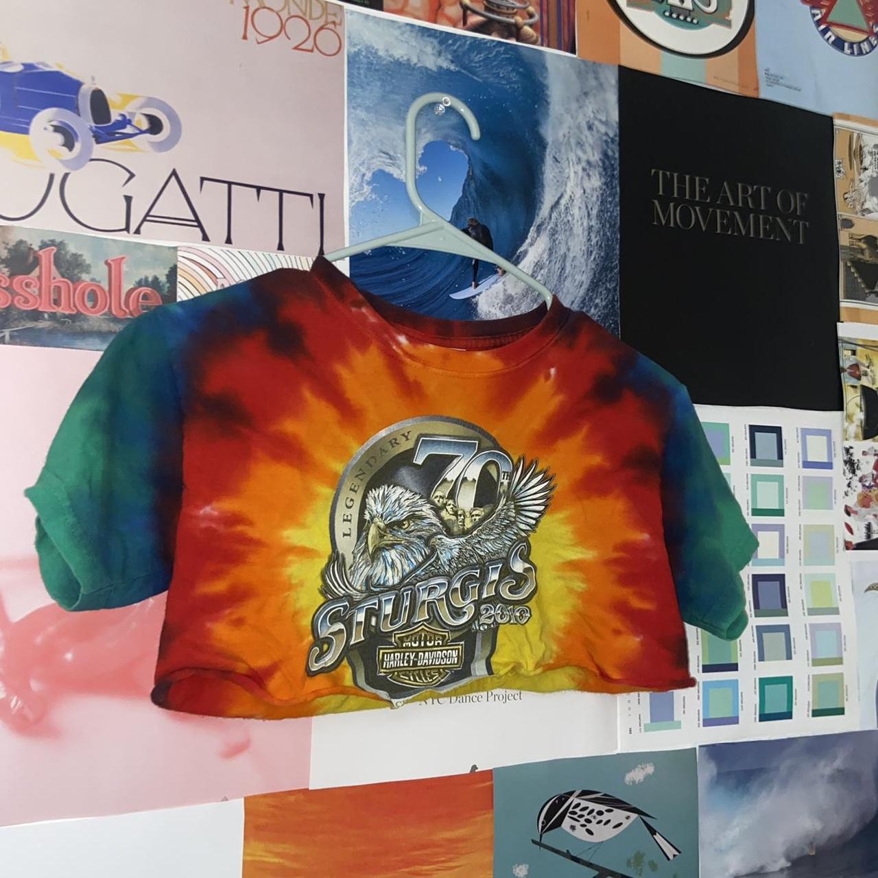 vintage harley davidson top