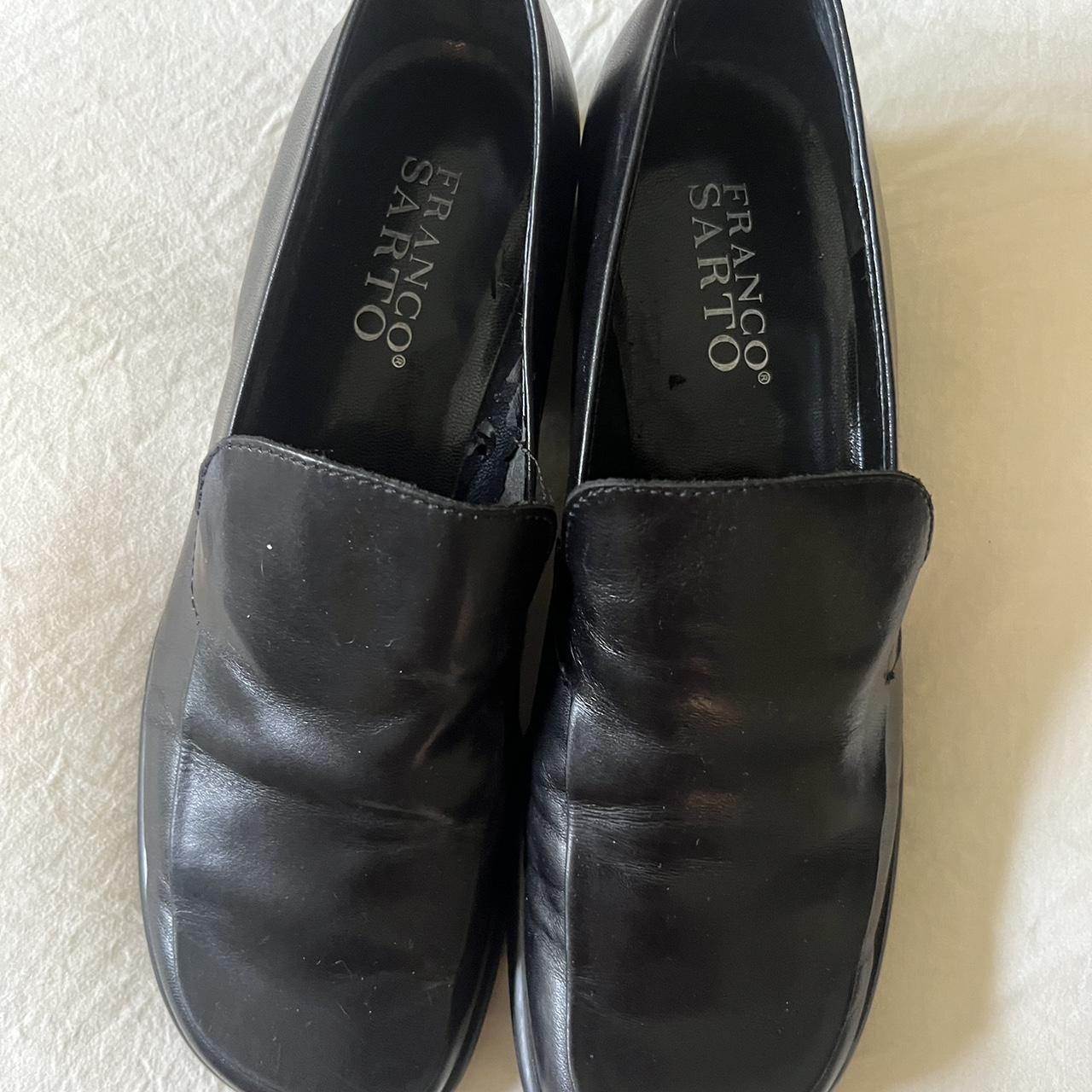 franco sarto leather loafers