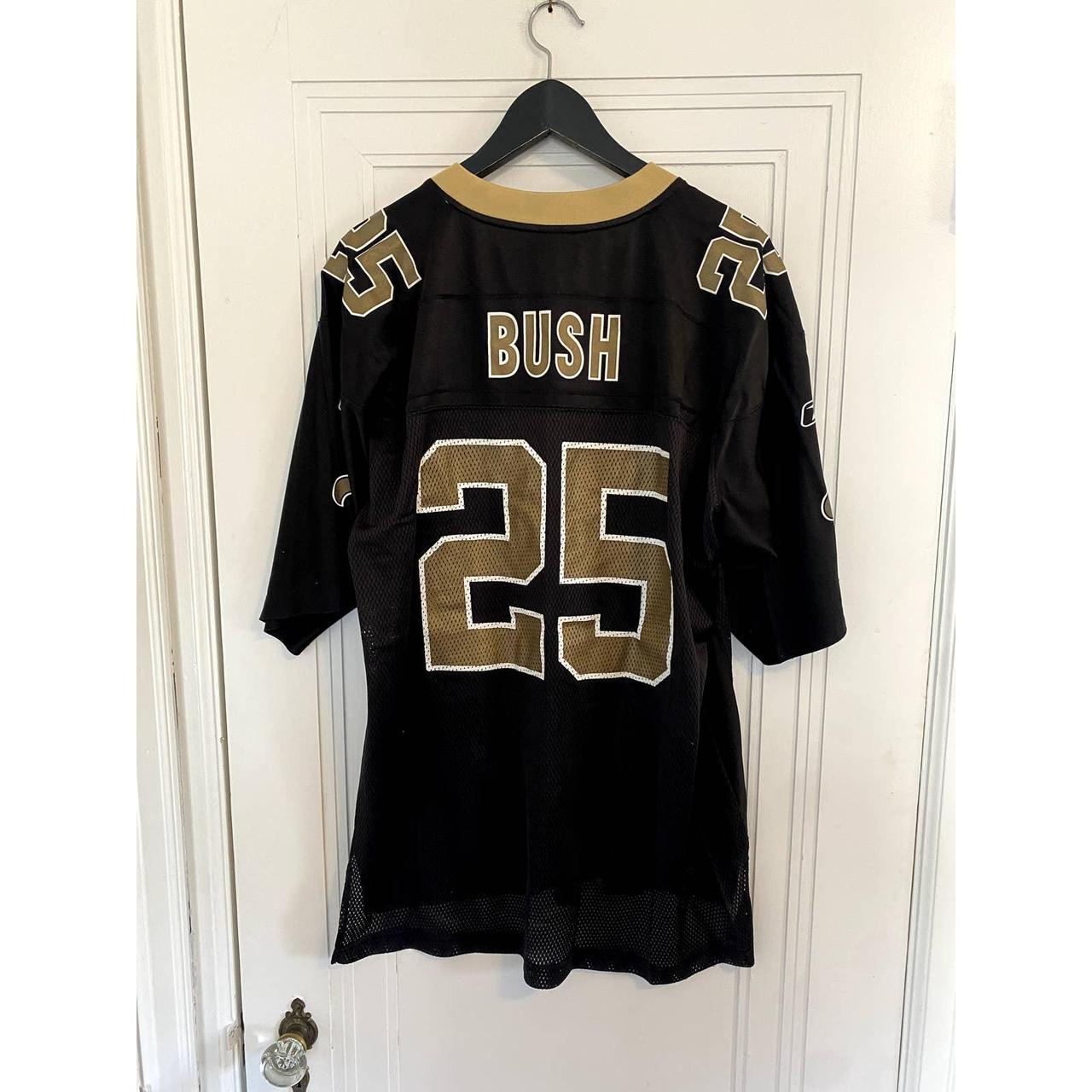 Reebok, Shirts, 25 Reggie Bush New Orleans Saints Reebok Jersey