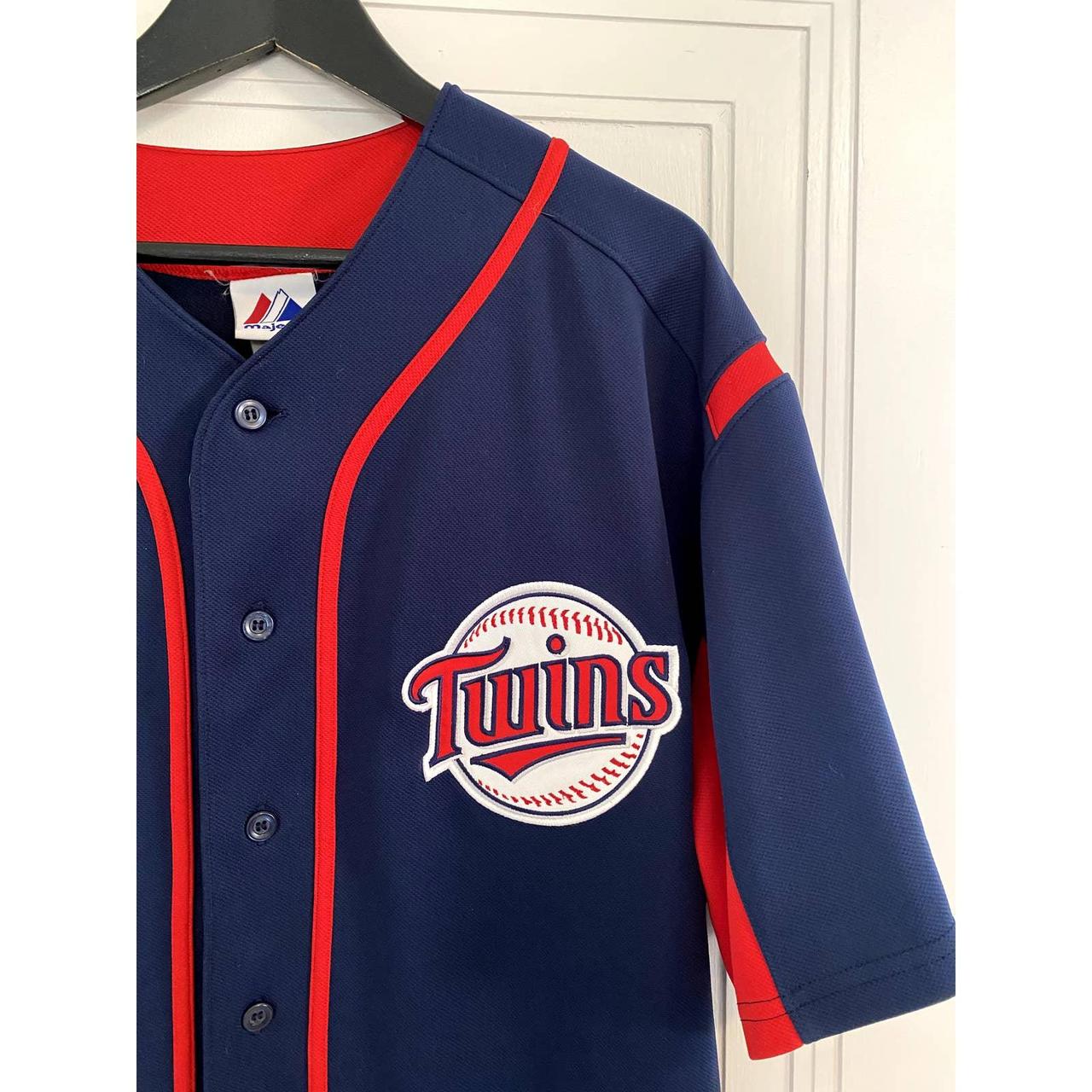 Minnesota Twins Authentic Majestic Baseball Jersey - - Depop