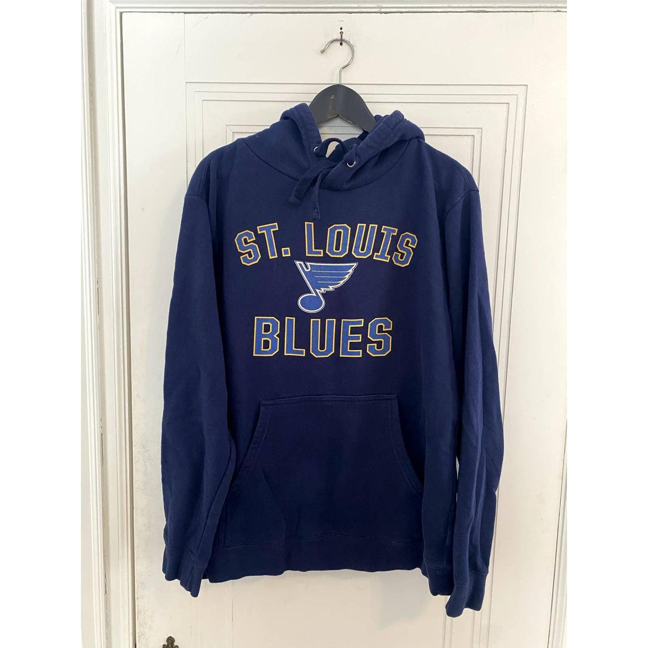 St. Louis Blues hockey hoodie NHL mens 3xl - Depop