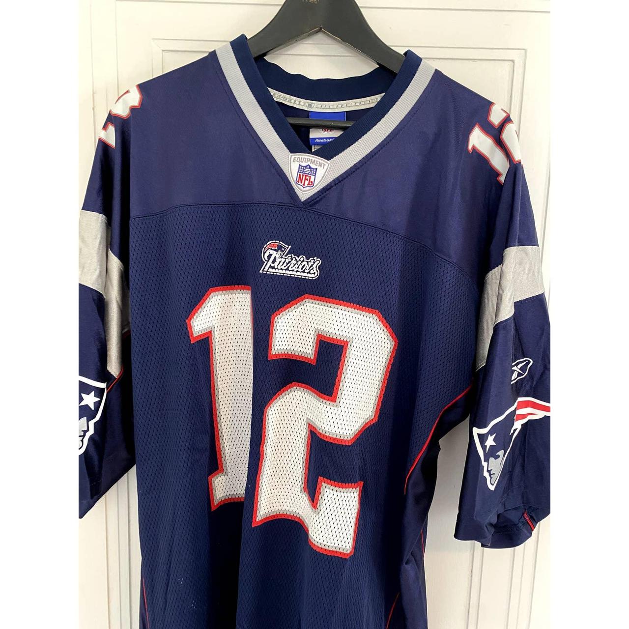 Reebok, Shirts & Tops, Reebok Nfl Tom Brady New England Patriots Jersey