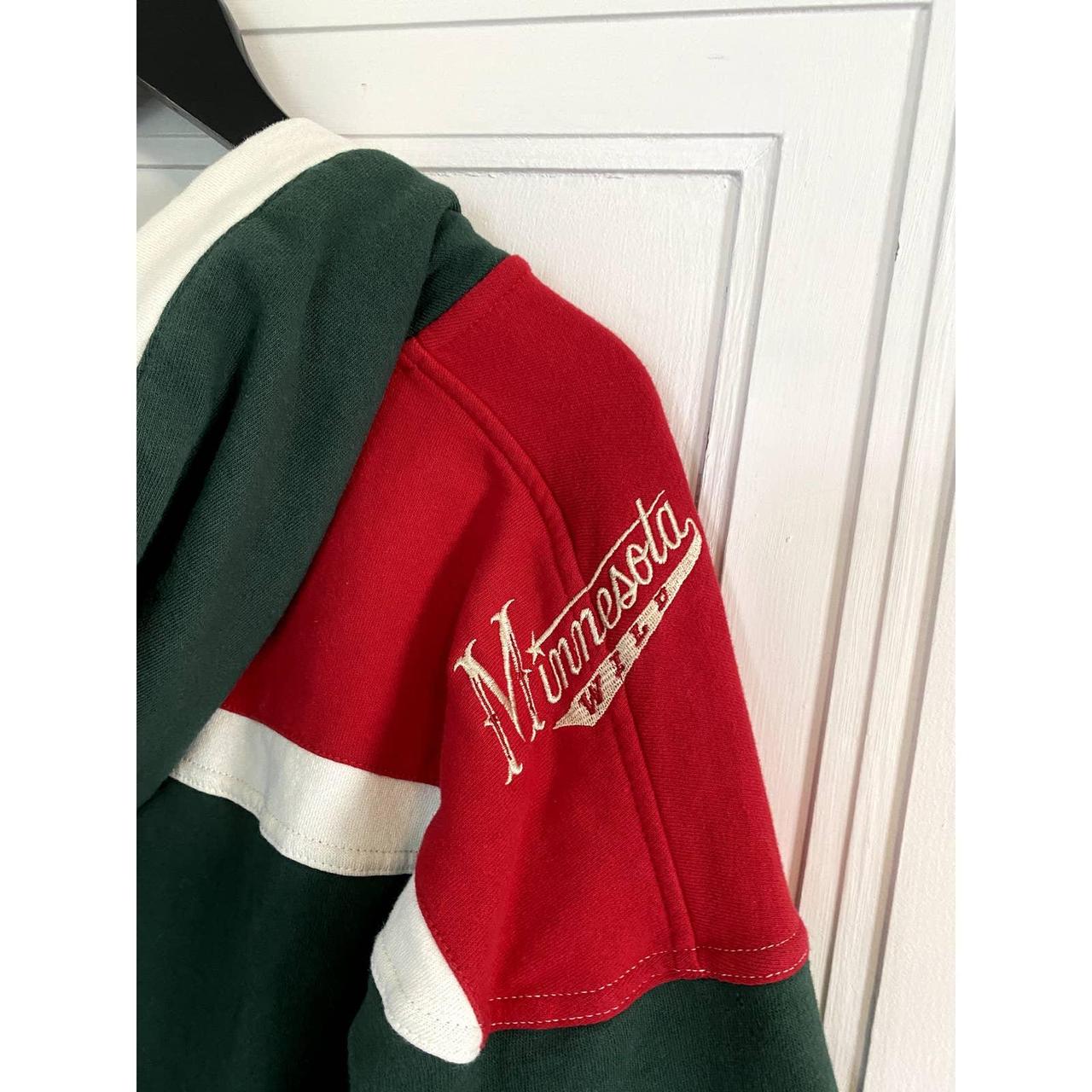 Minnesota Wild NHL hockey jersey style hoodie - Depop