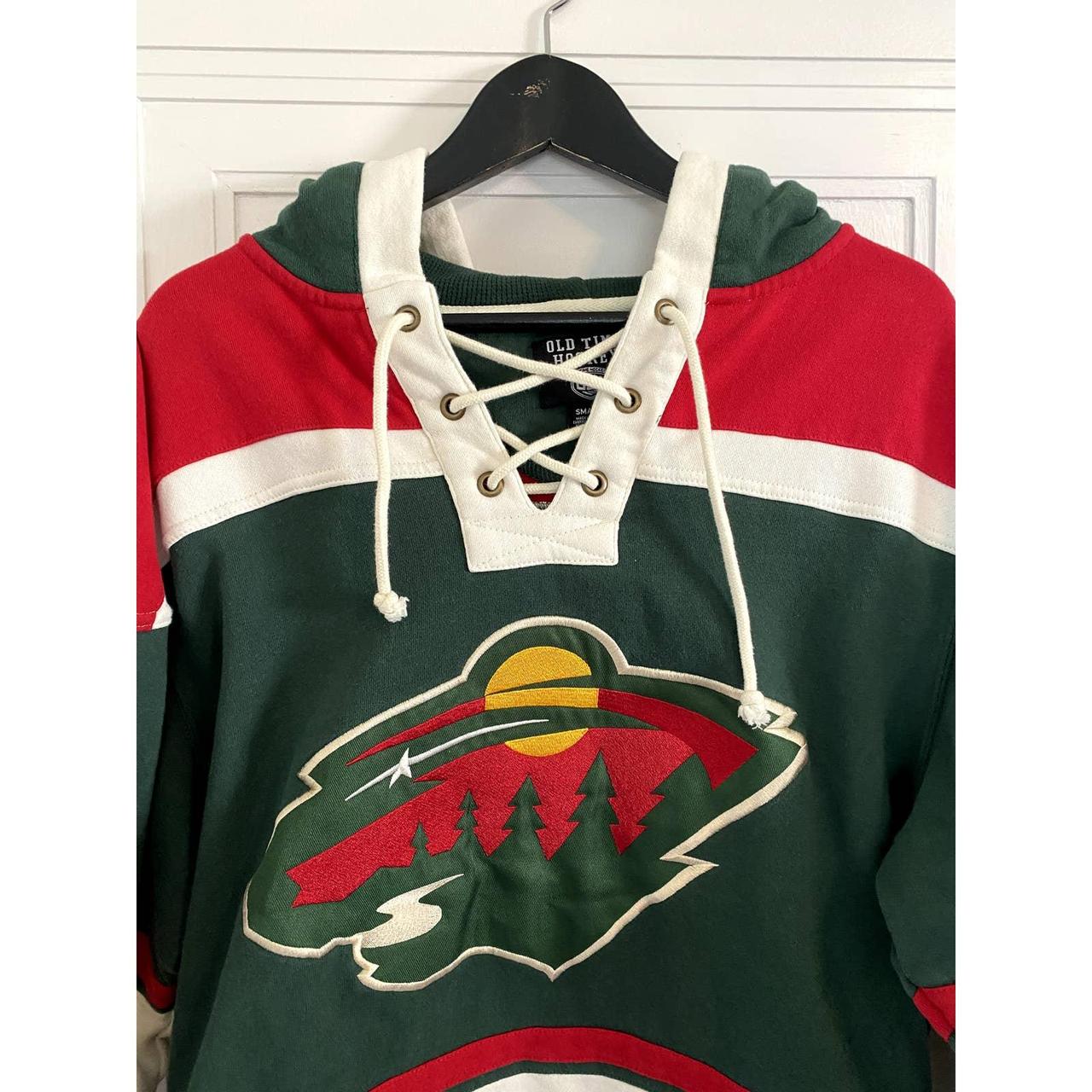 Minnesota Wild NHL hockey jersey style hoodie - Depop