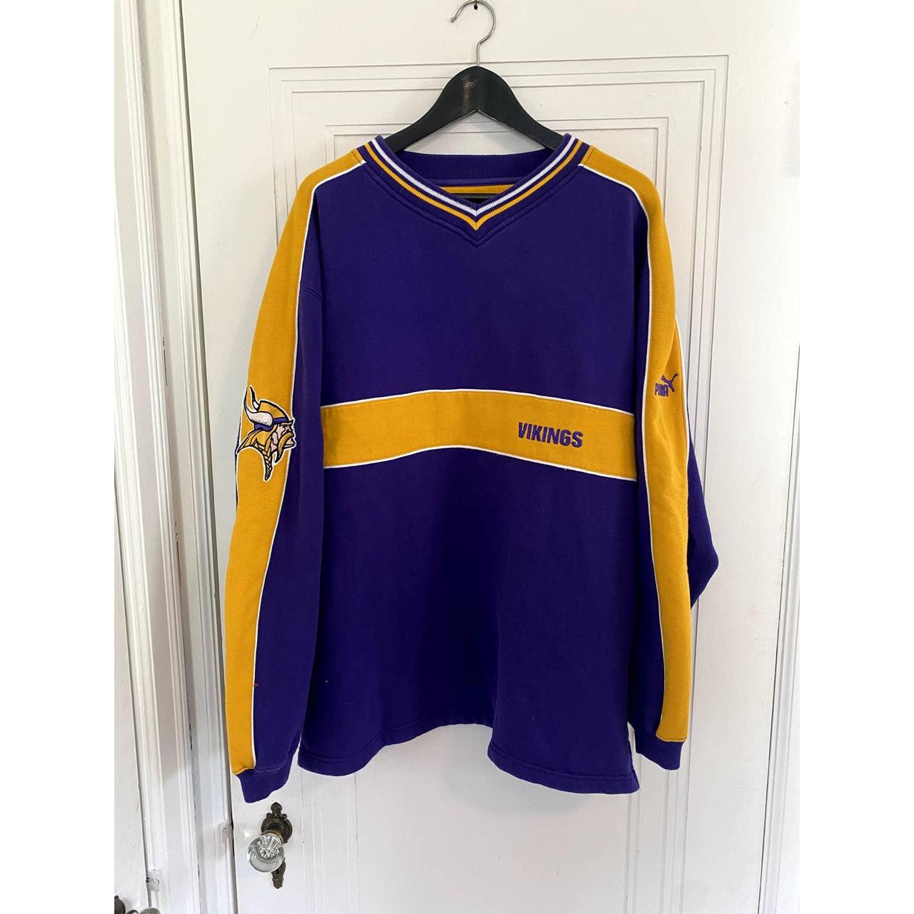 Minnesota Vikings Vintage Sweatshirt, Vintage Vikings Football Shirt, Retro