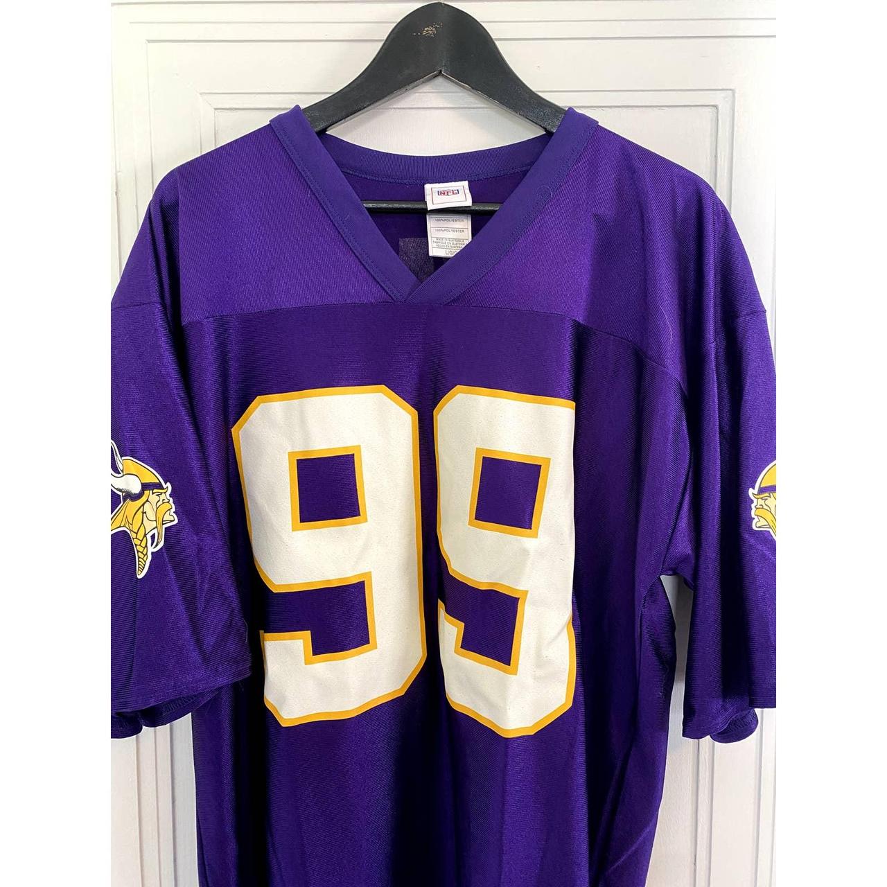 Vintage Chris Hovan 99 Minnesota Vikings NFL Football Jersey Mens