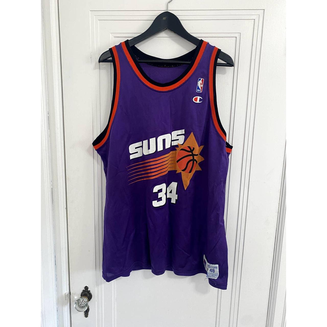 Vintage Champion Phoenix Suns Charles Barkley jersey - Depop