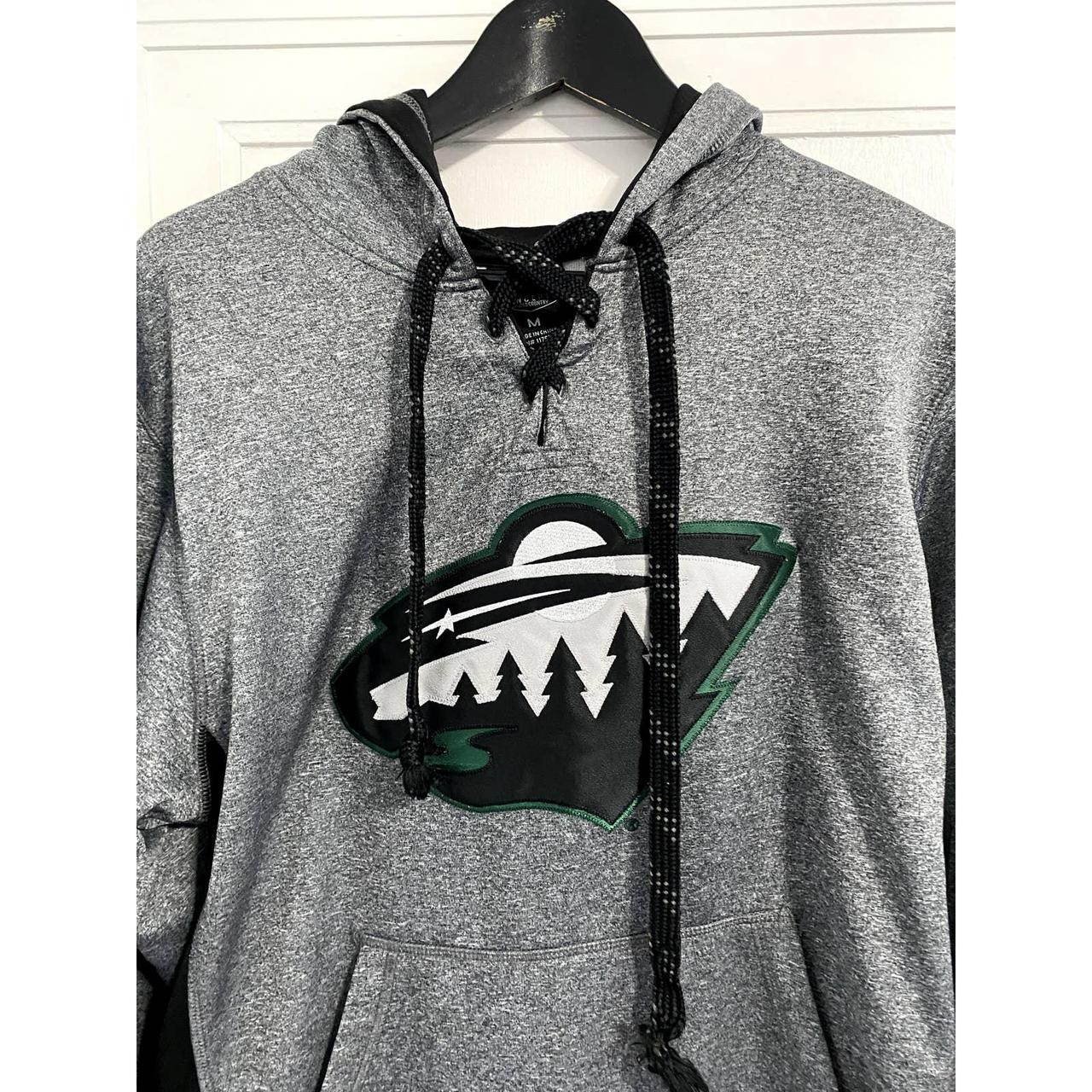 NHL Minnesota Wild Hoodie Swearshirt Good condition, - Depop